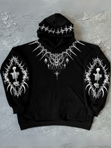 BoneSpire Oversized Hoodie