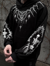 BoneSpire Oversized Hoodie