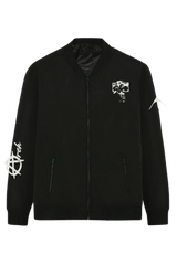 Black Bomber Jacket