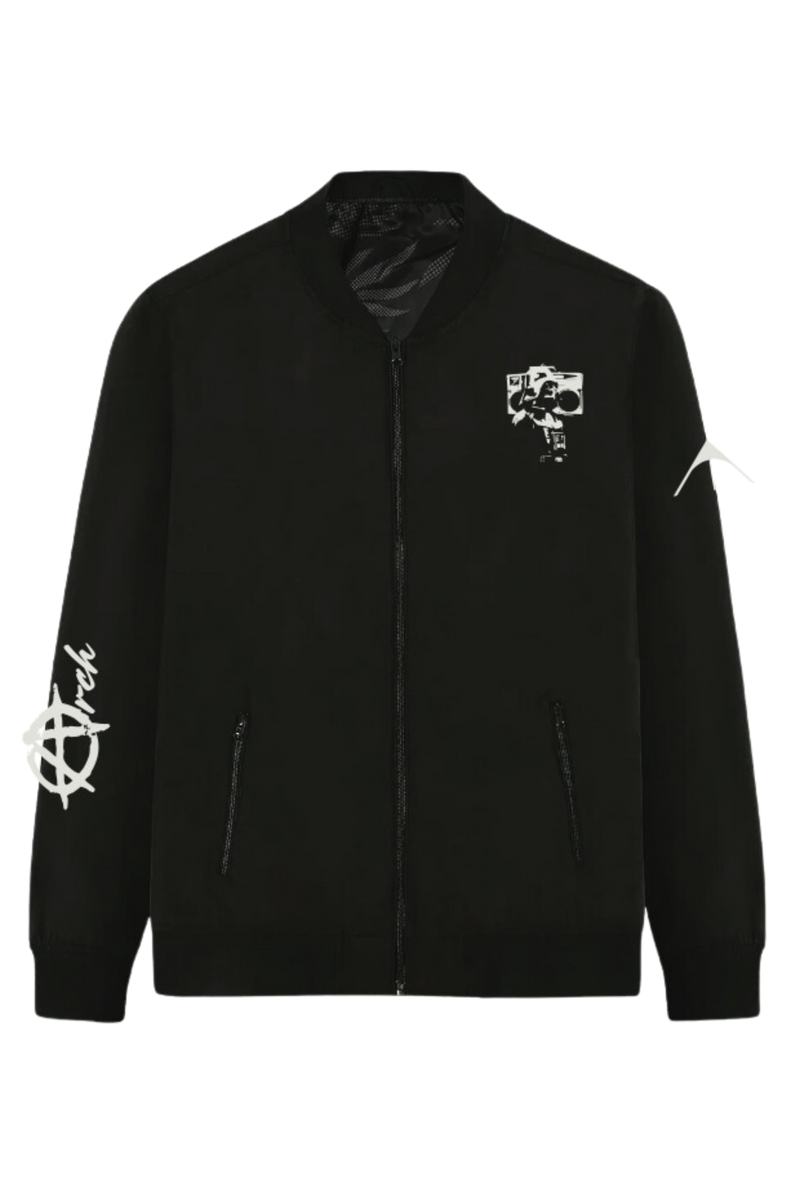 Black Bomber Jacket
