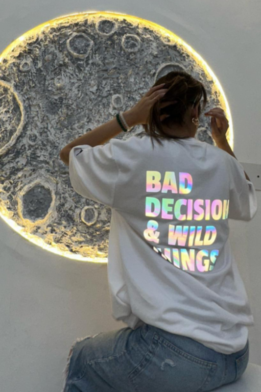 Bad & Wild Oversized T-Shirt (Night Glow)