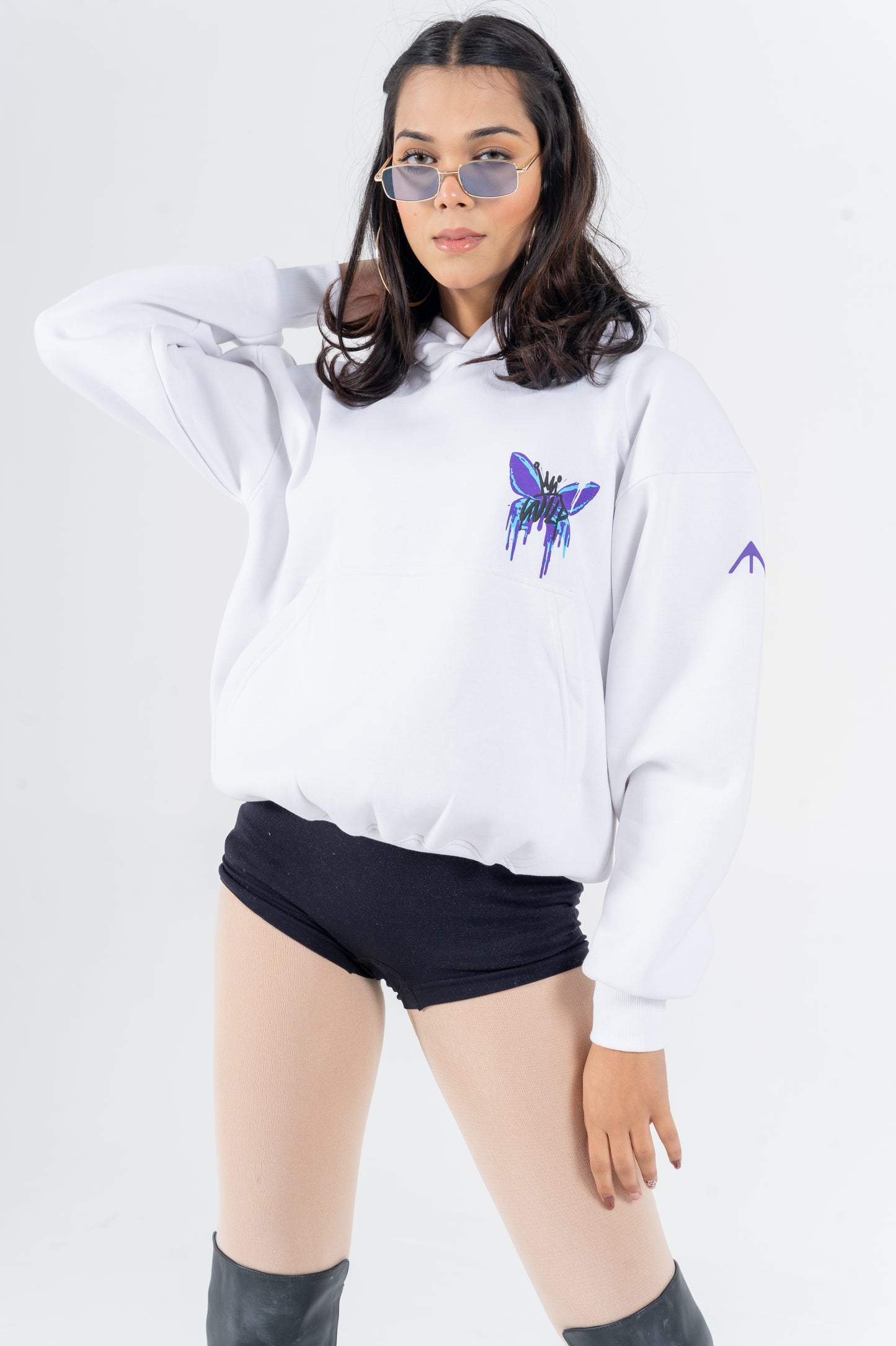 Wild Butterfly Oversized Hoodie