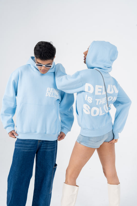 Being Delulu Oversized Hoodie