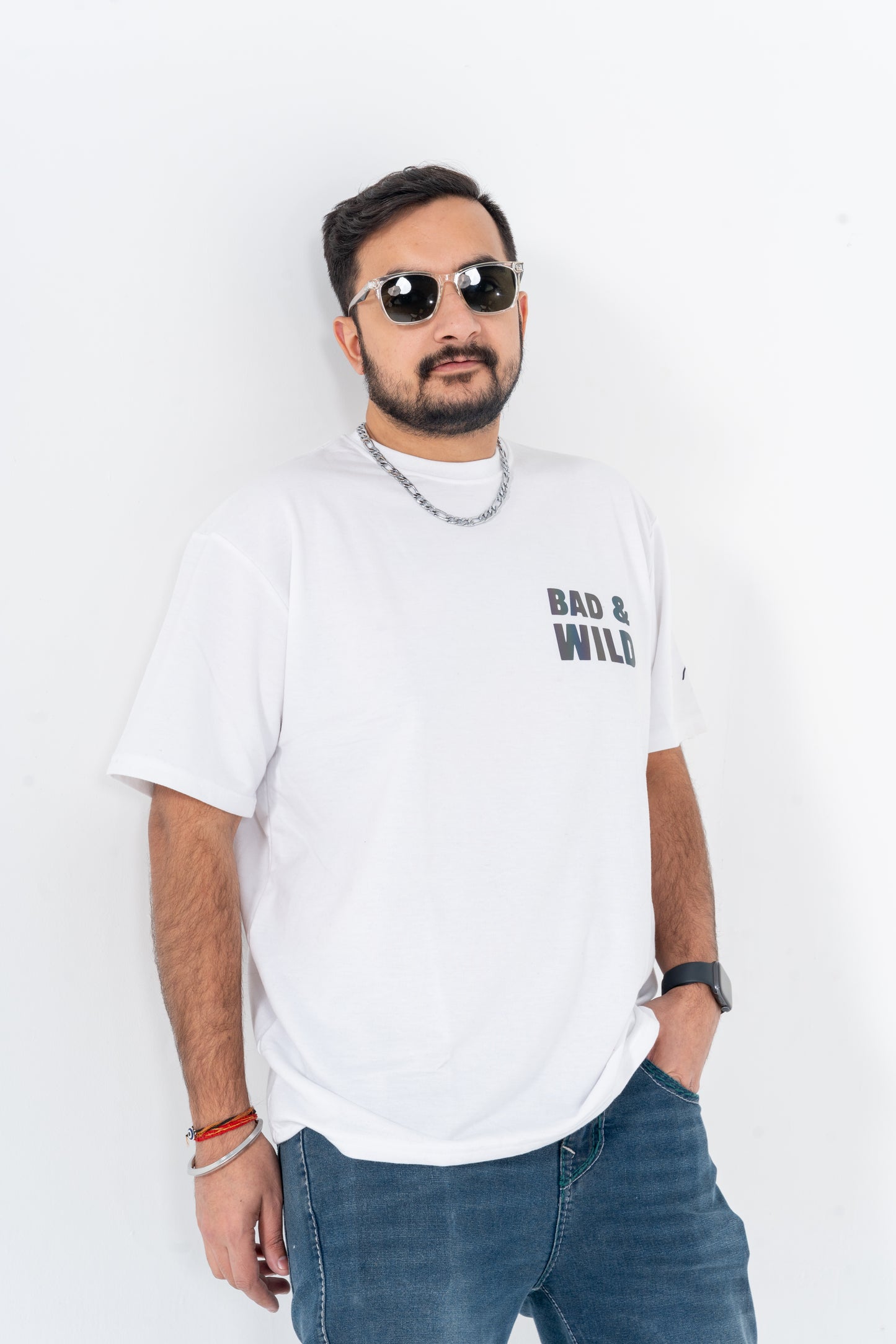 Bad & Wild Oversized T-Shirt (Night Glow)